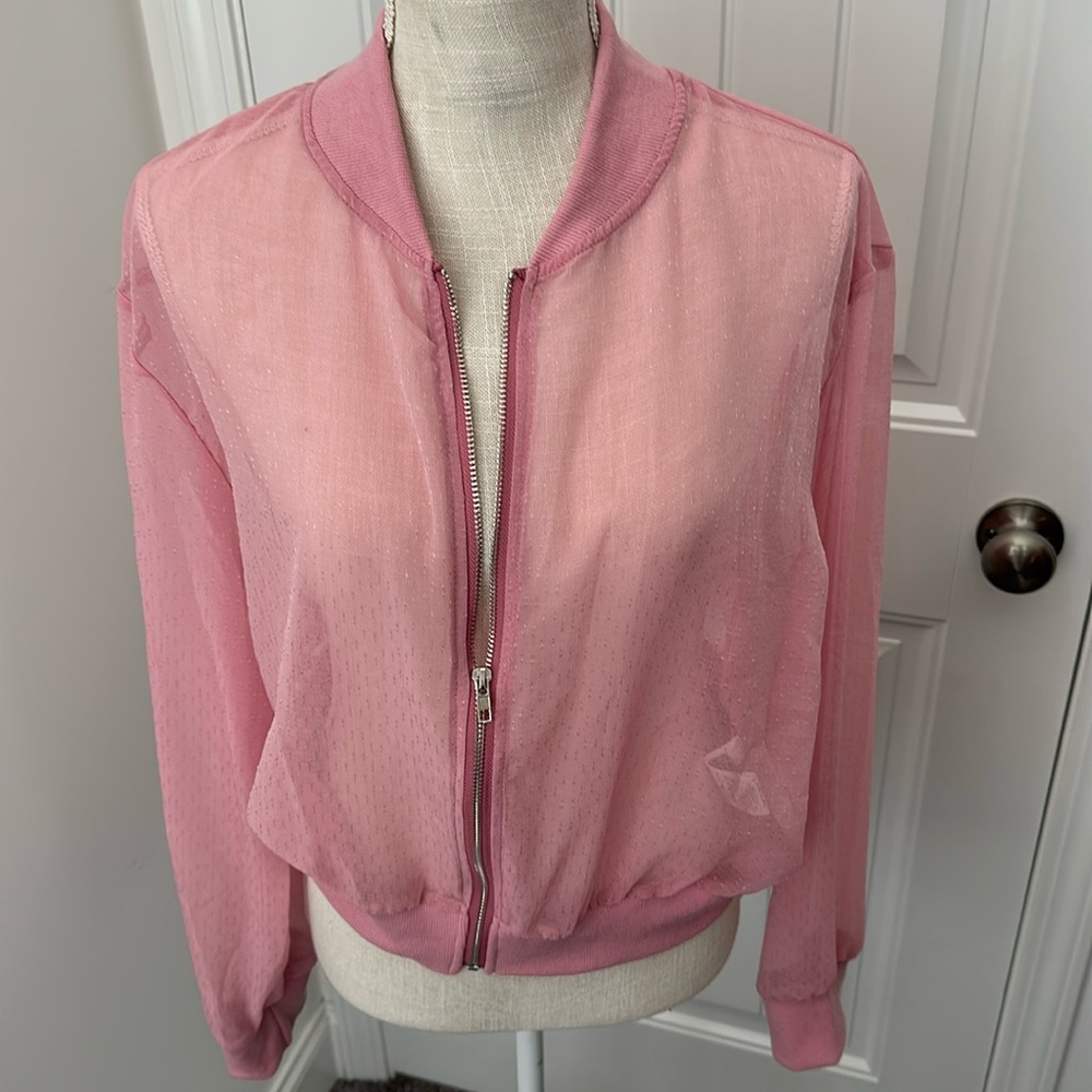 Sheer Pink Women's Jacket